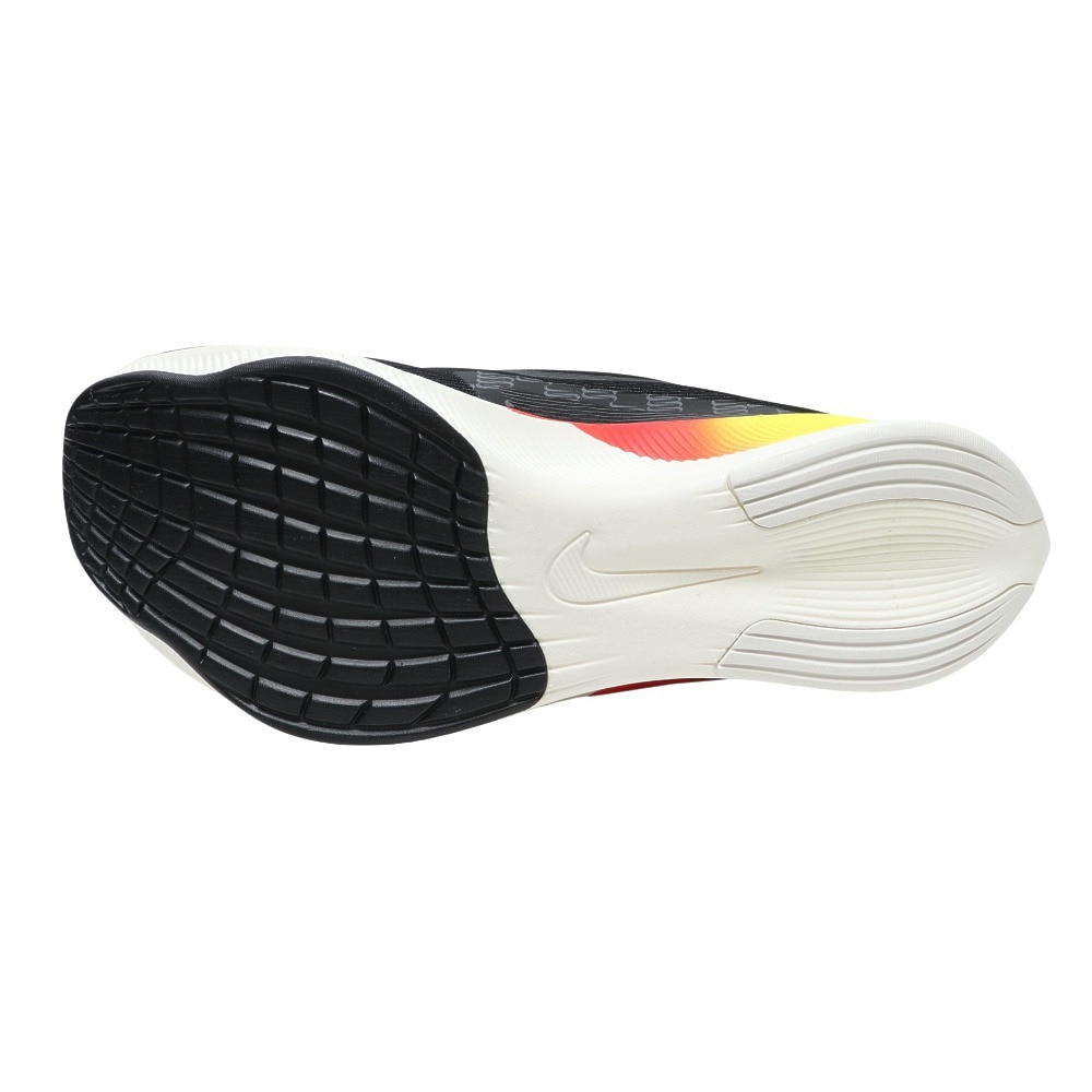 ナイキ（NIKE）（メンズ）ズーム フライ 4 ブラック レインボー 黒 DQ4993-010 ランニングシューズ ジョギング スポーツ スニーカー  トレーニング 部活 厚底