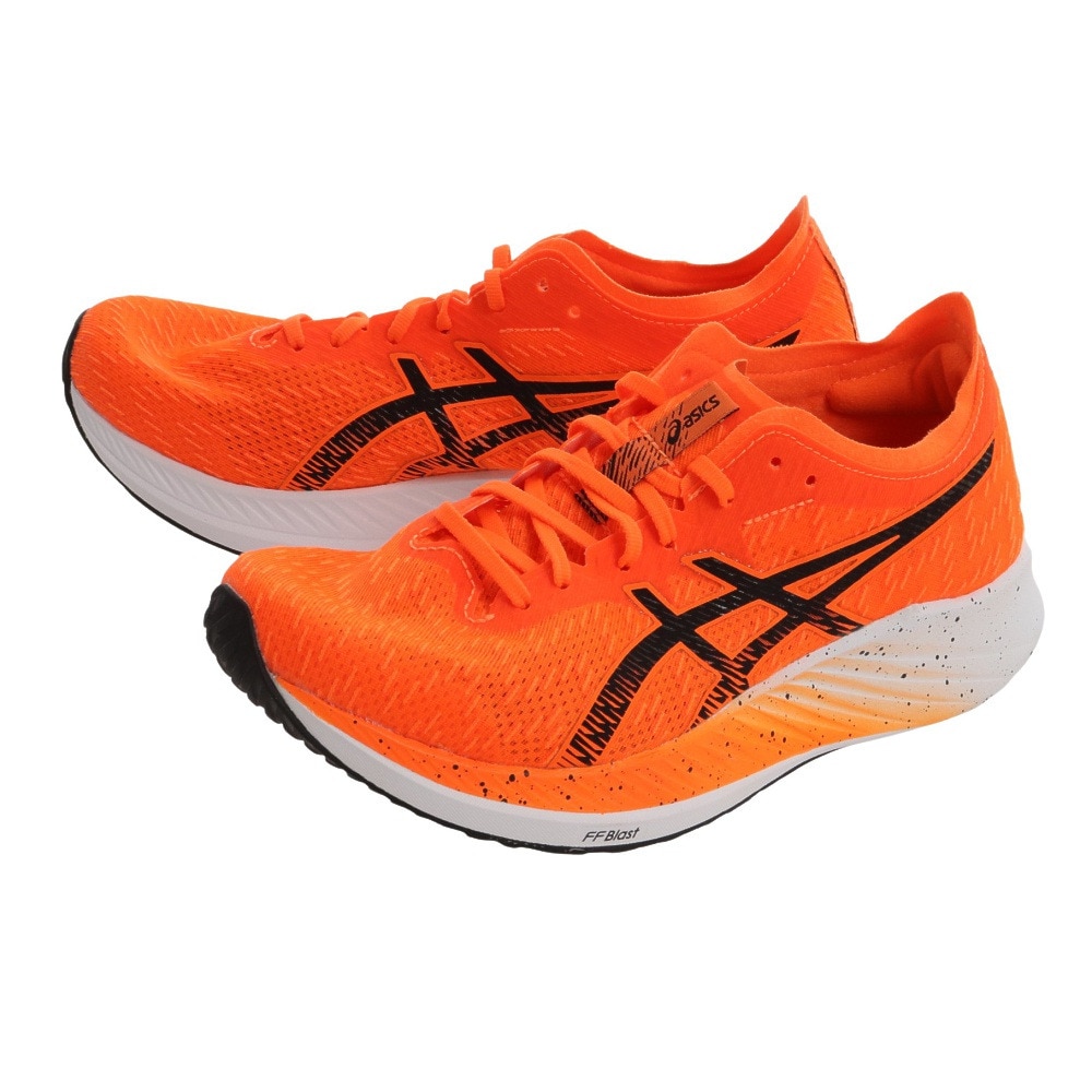 アシックス｜アシックス（ASICS）（メンズ）ランニングシューズ マジックスピード ワイド オレンジ 1011B393.801 スニーカー トレーニング ジョギング 駅伝 部活 マラソン