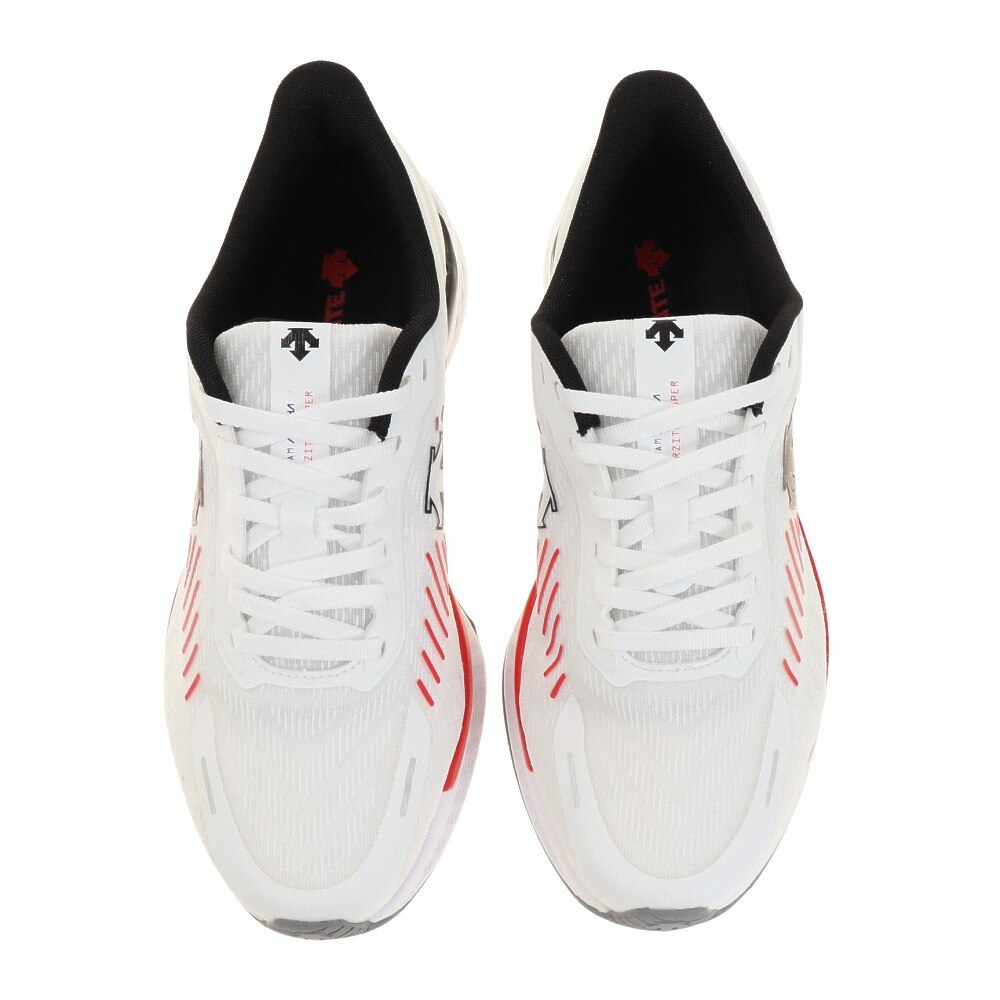 デサント（DESCENTE）（メンズ、レディース）ランニングシューズ トレーニングシューズ 部活 エナザイトスーパー SN123RRN21 RDWH★★★