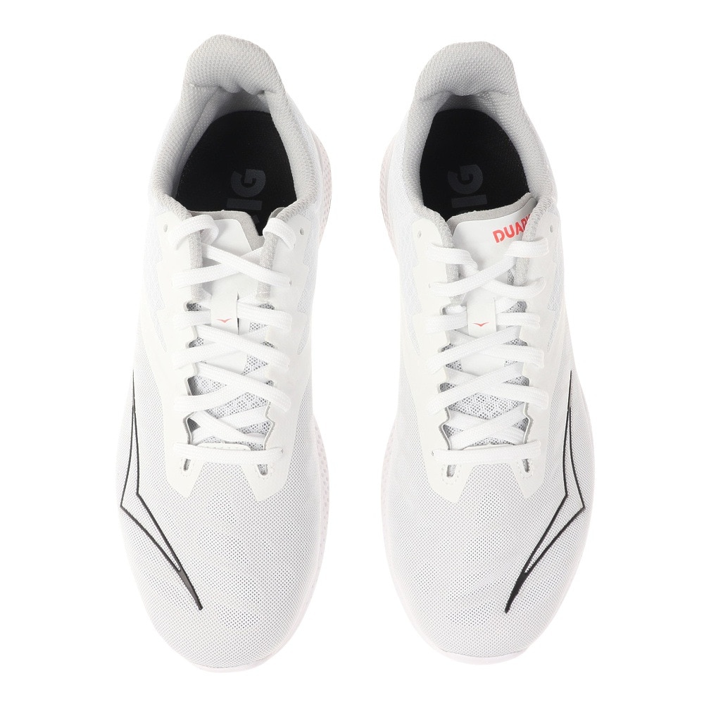 デュアリグ（DUARIG）（メンズ）ランニングシューズ トレーニングシューズ 部活 DUA SENSE 2F0001-SHTR-791MS WHT