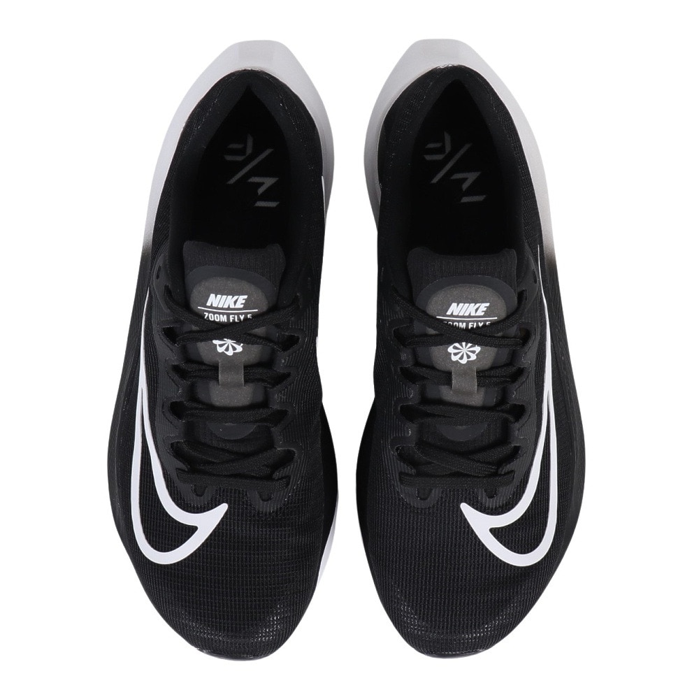 ナイキ（NIKE）（メンズ）ランニングシューズ ズーム フライ 5 ZOOM FLY 5 ブラック DM8968-001 厚底 プレート トレーニング マラソン 