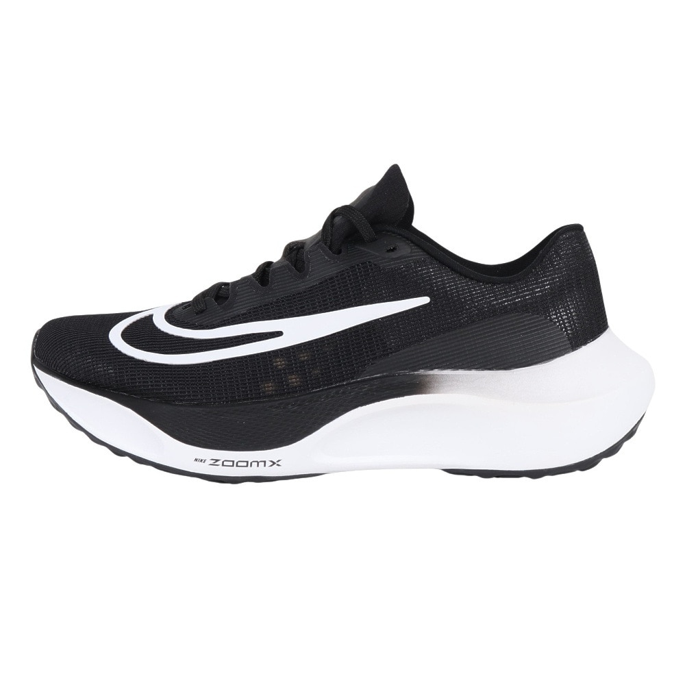 ナイキ（NIKE）（メンズ）ランニングシューズ ズーム フライ 5 ZOOM FLY 5 ブラック DM8968-001 厚底 プレート トレーニング  マラソン