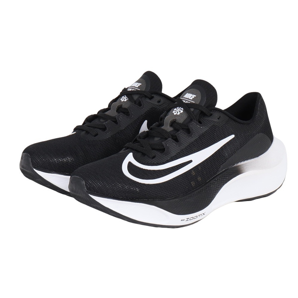 ナイキ（NIKE）（メンズ）ランニングシューズ ズーム フライ 5 ZOOM FLY 5 ブラック DM8968-001 厚底 プレート トレーニング マラソン 