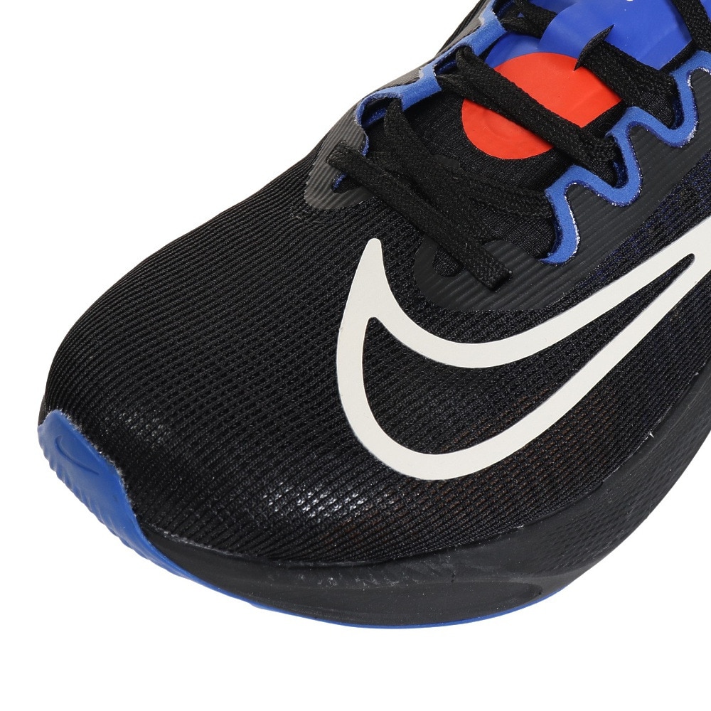 ナイキ（NIKE）（メンズ）ランニングシューズ ズームフライ 5 AIR HOLA LOU ブラック DR9837-001 スニーカー 厚底 プレート ジョギング 駅伝 部活 マラソン 