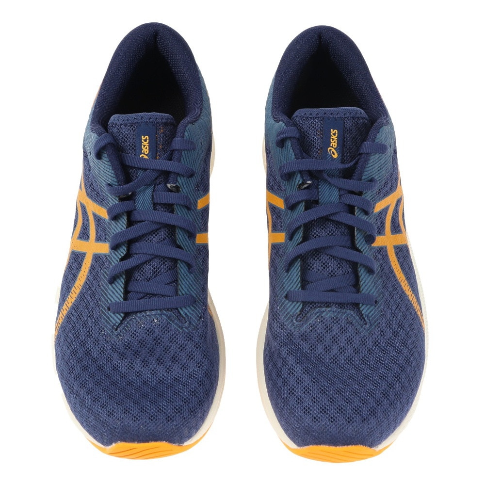 アシックス（ASICS）（メンズ）ランニングシューズ ハイパースピード 2  HYPER SPEED 2 ネイビー 1011B495.400 スニーカー 厚底 プレート トレーニング 軽量