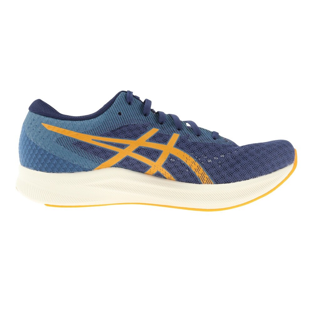 アシックス（ASICS）（メンズ）ランニングシューズ ハイパースピード 2  HYPER SPEED 2 ネイビー 1011B495.400 スニーカー 厚底 プレート トレーニング 軽量