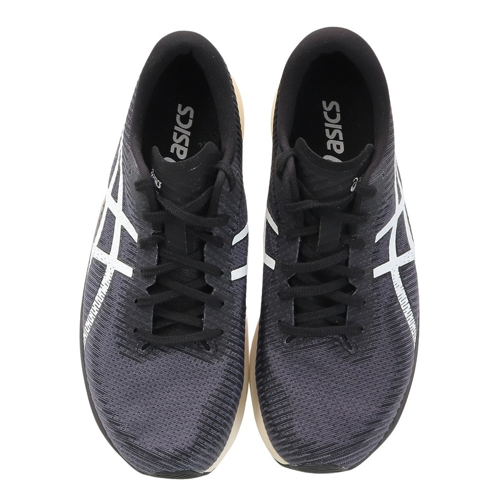 アシックス（ASICS）（メンズ）ランニングシューズ マジックスピード 2 ワイド ブラック 1011B496.020 スニーカー 厚底 プレート ジョギング 軽量 駅伝 部活