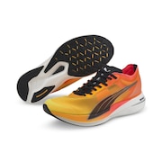 プーマ（PUMA）（メンズ）ランニングシューズ ディヴィエイト ニトロ エリート ファイアーグロー オレンジ イエロー 37760201 スニーカー 駅伝 部活 マラソン 
