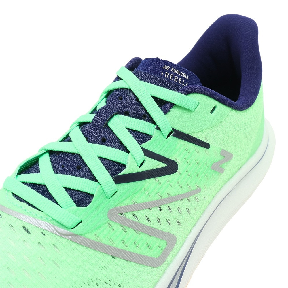 ニューバランス（new balance）（メンズ）ランニングシューズ メンズ フラッシュグリーン フューエルセルレベル FuelCell Rebel v3 MFCXMM3 D スニーカー 部活