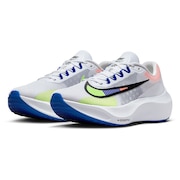 ナイキ（NIKE）（メンズ）ランニングシューズ ズーム フライ 5 PRM ZOOM FLY 5 PRM ホワイト DX1599-100 スニーカー 厚底 プレート ジョギング 軽量 