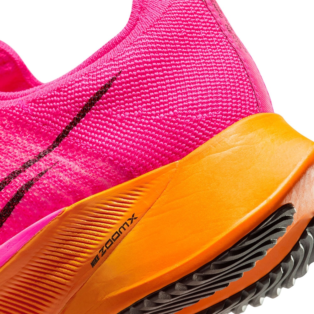 ナイキ（NIKE）（メンズ）ランニングシューズ エア ズーム テンポ ネクスト% ピンク CI9923-600 スニーカー フライニット トレーニング ジョギング 部活
