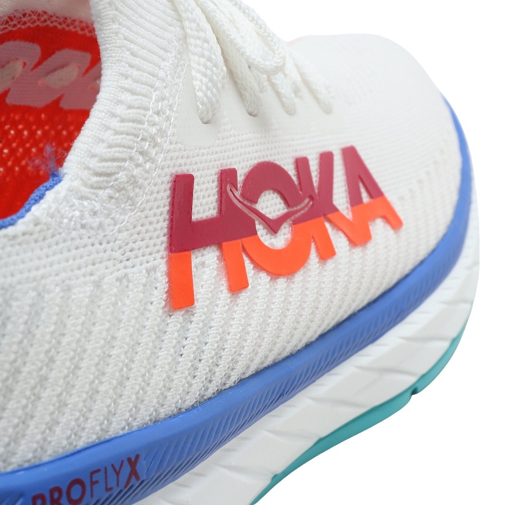 ホカ（HOKA）（メンズ）ランニングシューズ カーボン X 3 レギュラー ホワイト 1123192-WFM スニーカー トレーニングシューズ ジョギング 部活 長距離 