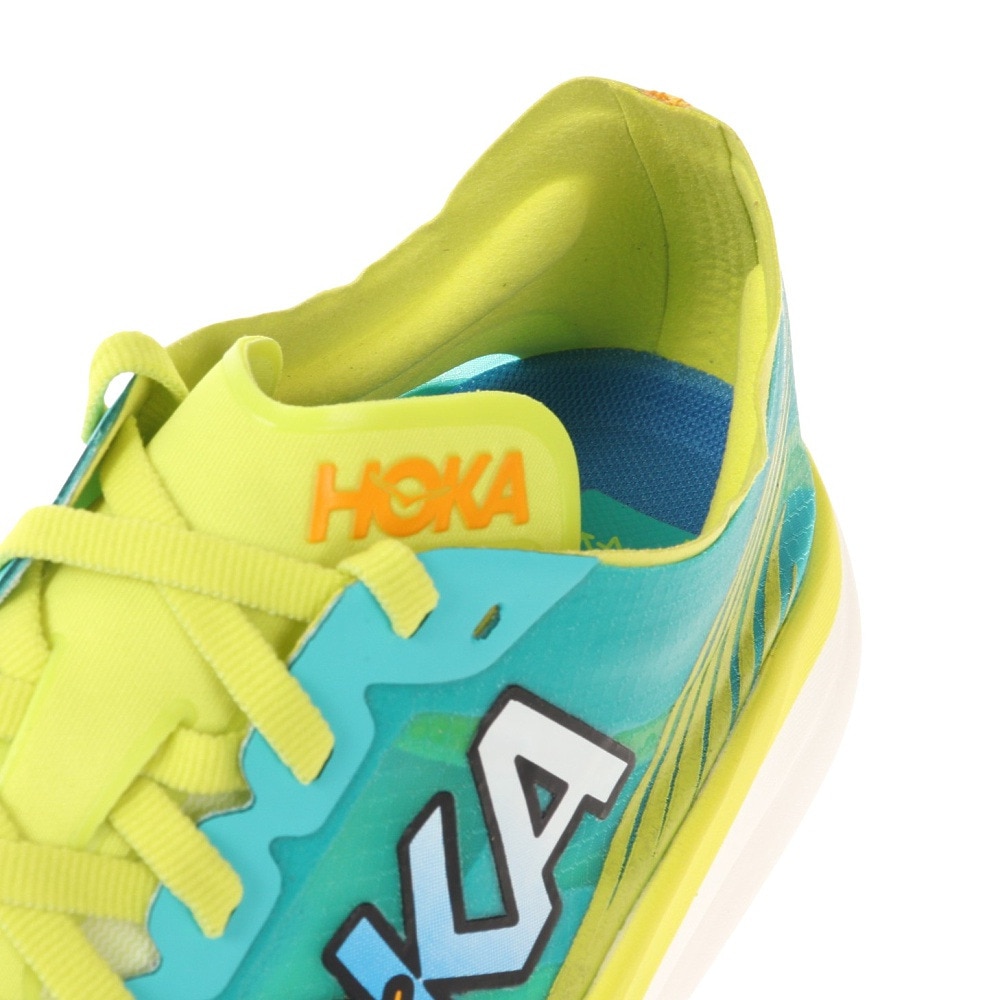 ホカ（HOKA）（メンズ）ランニングシューズ ロケット X 2 レギュラー ターコイズ 1127927-CEPR スニーカー トレーニング ジョギング ロード 軽量