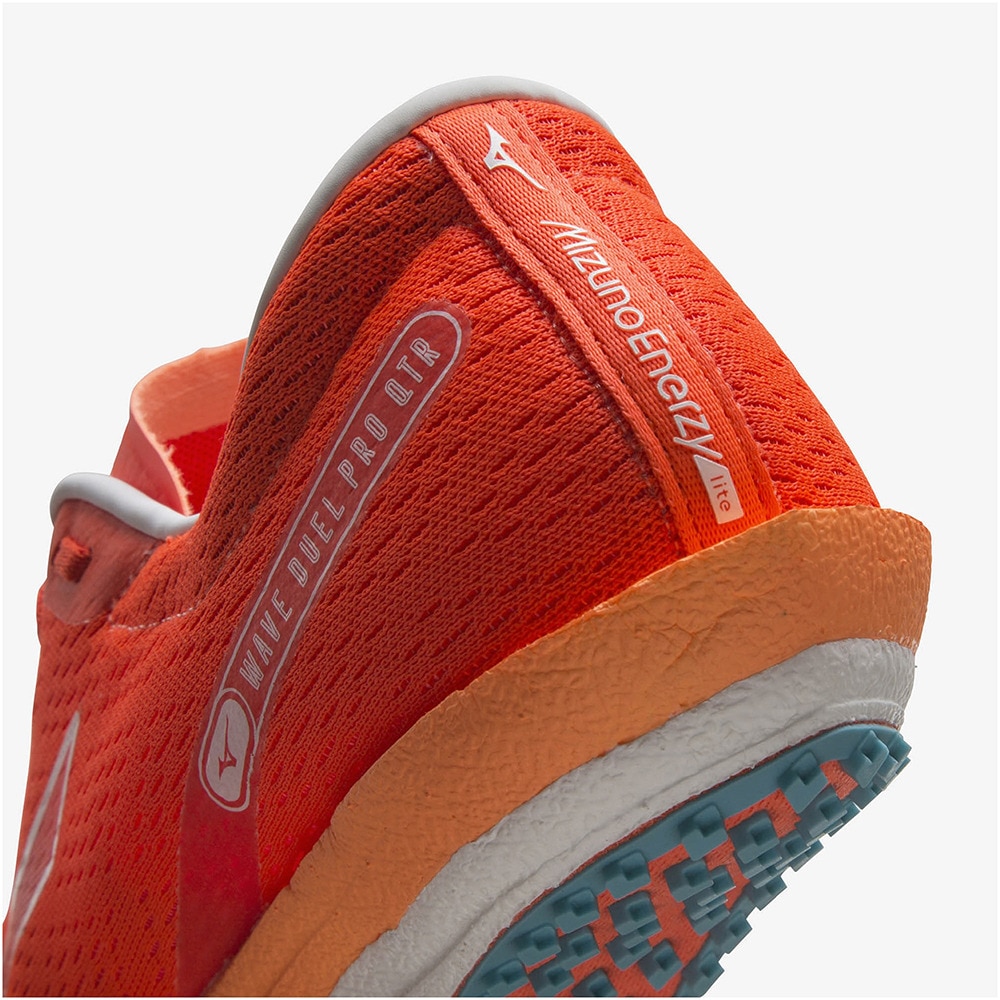 ミズノ（MIZUNO）（メンズ、レディース）ランニングシューズ ウエーブ デュエル プロ QTR WAVE DUEL PRO QTR オレンジ U1GD225020 スニーカー トレーニング