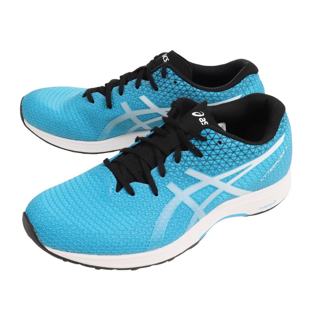 アシックス（ASICS）（メンズ）ランニングシューズ ライトレーサー 4 ブルー 1011B349.410 スニーカー トレーニング レーシング 部活