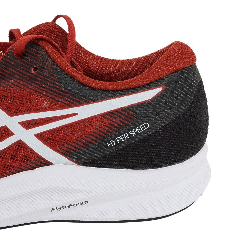 アシックス（ASICS）（メンズ）ランニングシューズ 部活 ハイパー スピード 2 ワイド HYPER SPEED 2 WIDE レッド 1011B494.600 スニーカー トレーニング 軽量