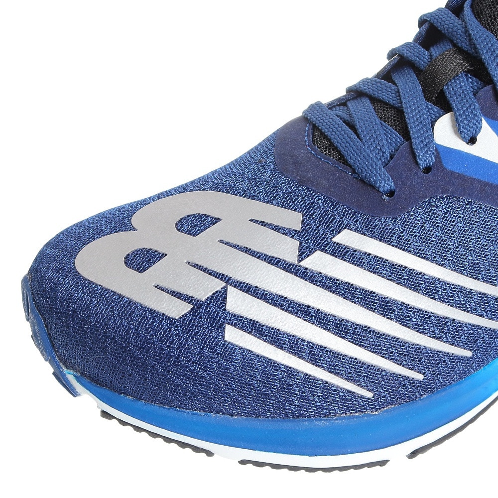 ニューバランス（new balance）（メンズ）ランニングシューズ ダイナソフト フラッシュ v6 BB6 ブルー ブラック MFLSHBB6 D スニーカー 軽量 トレーニング
