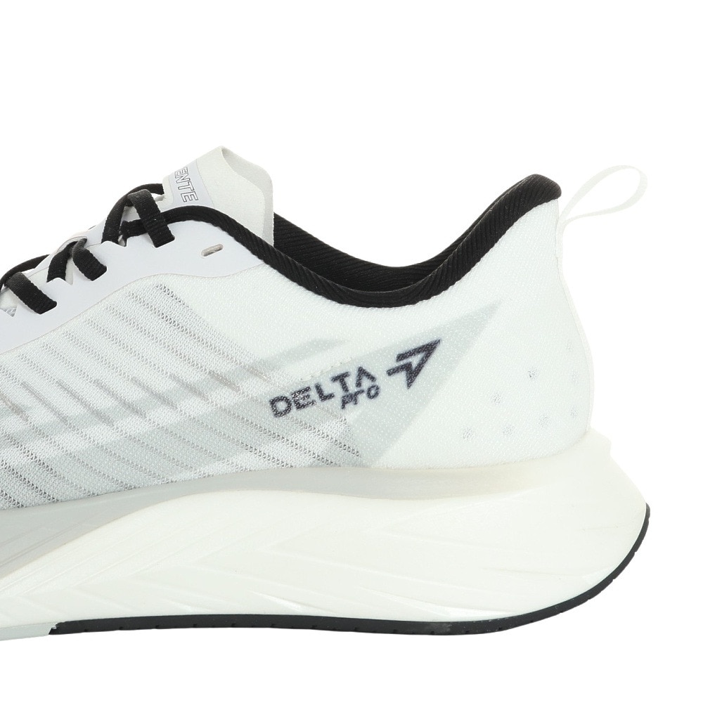 デサント（DESCENTE）（メンズ）ランニングシューズ デルタプロテンポ ホワイト SO123RRN12 WHT0 スニーカー トレーニング 