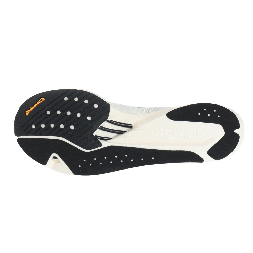 アディダス（adidas）（メンズ）ランニングシューズ アディゼロ タクミ セン 9 オフホワイト GY2594 スニーカー トレーニングシューズ 部活 軽量 クッション性