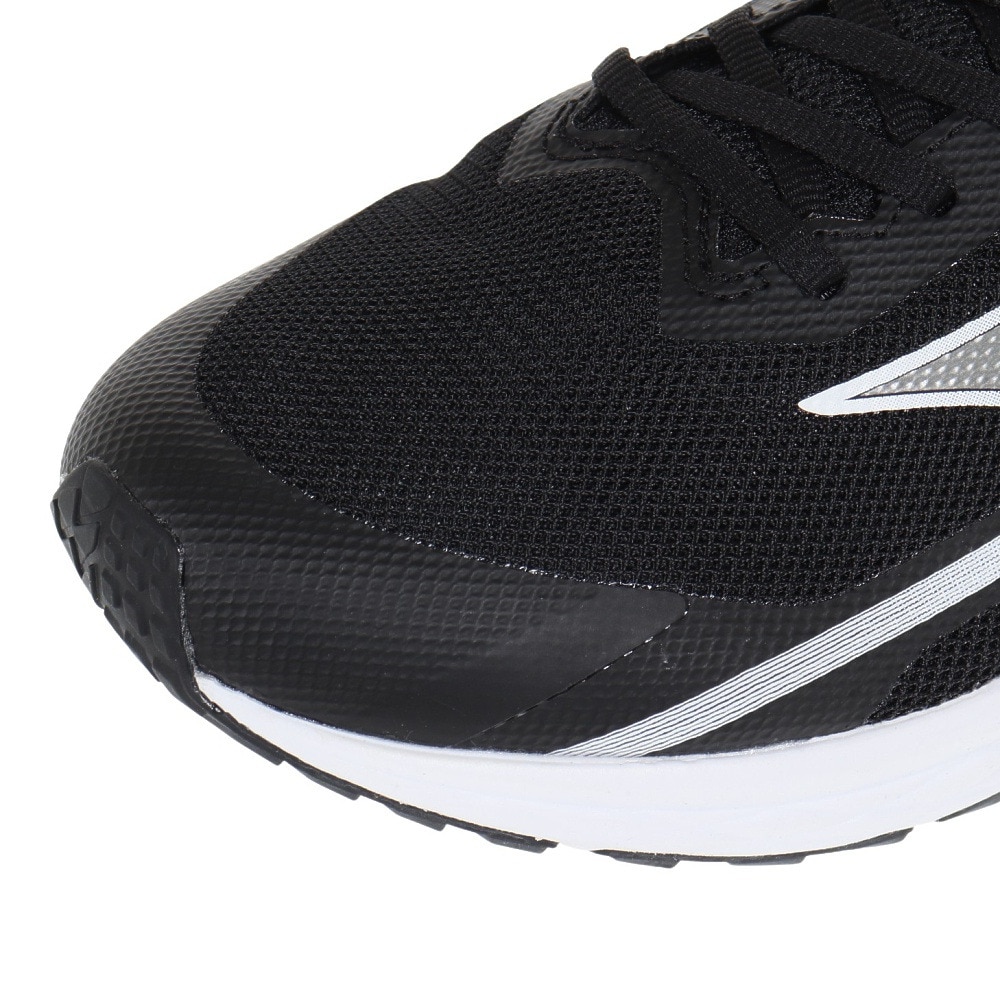 ミズノ（MIZUNO）（メンズ、レディース）ランニングシューズ デュエルソニック3 ワイド ブラック グレー U1GD233601 スニーカー トレーニング 軽量 クッション