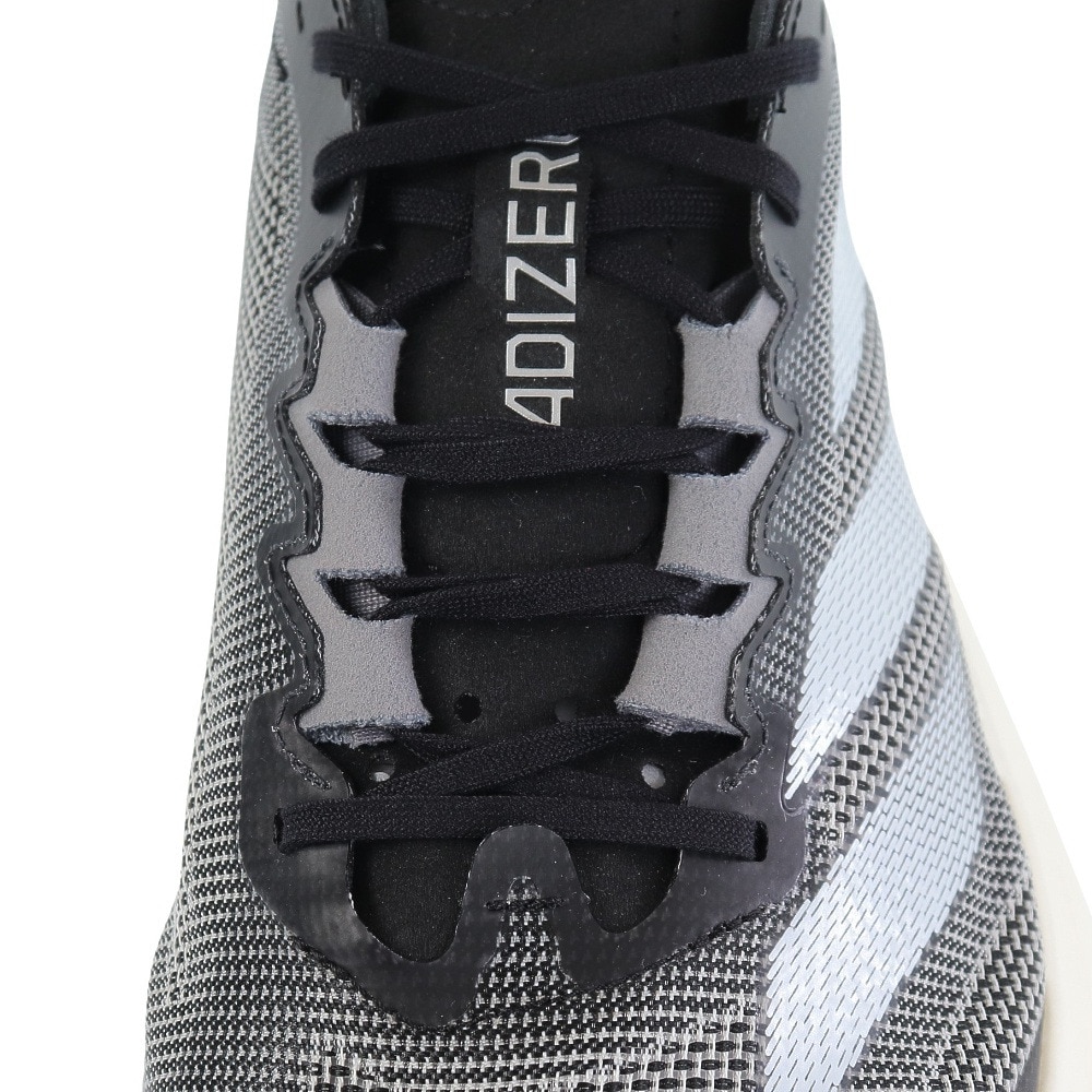 アディダス（adidas）（メンズ、レディース）ランニングシューズ アディゼロ ボストン 12 ブラック H03613 スニーカー トレーニング 幅広 軽量 陸上 部活