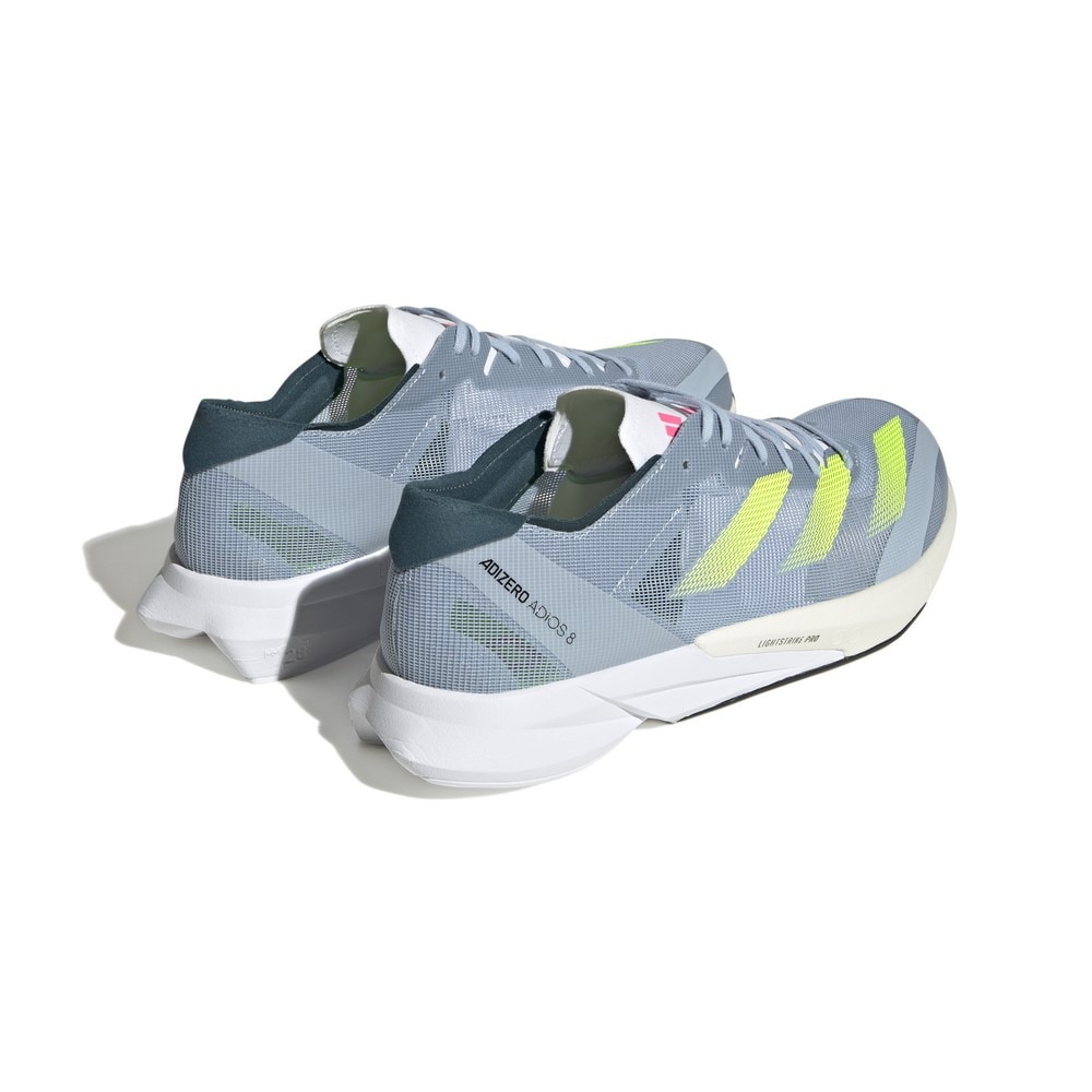 アディダス（adidas）（メンズ）ランニングシューズ アディゼロ ジャパン 8 M ライトグレー H03615 スニーカー トレーニング 軽量 弾力性 陸上 部活