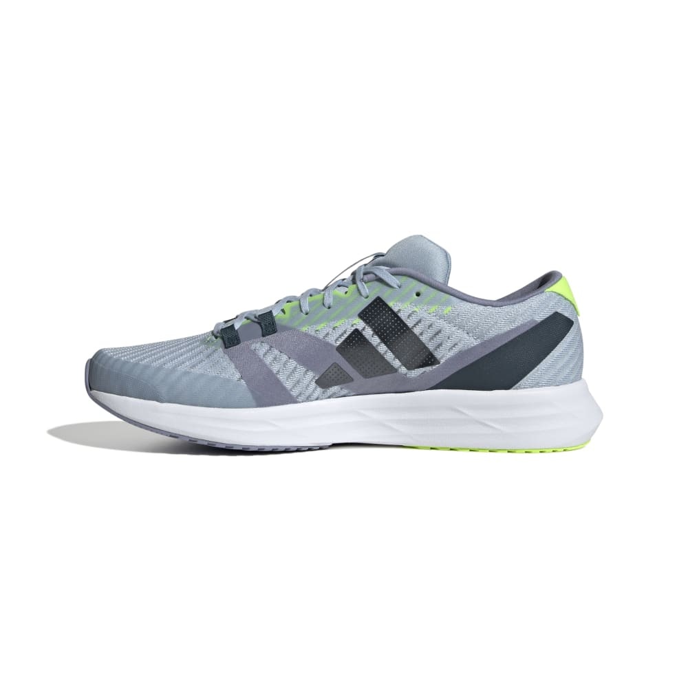 アディダス（adidas）（メンズ、レディース）ランニングシューズ アディゼロ RC 5 ライトグレー HQ7230 スニーカー 軽量 クッション性 トレーニング 部活