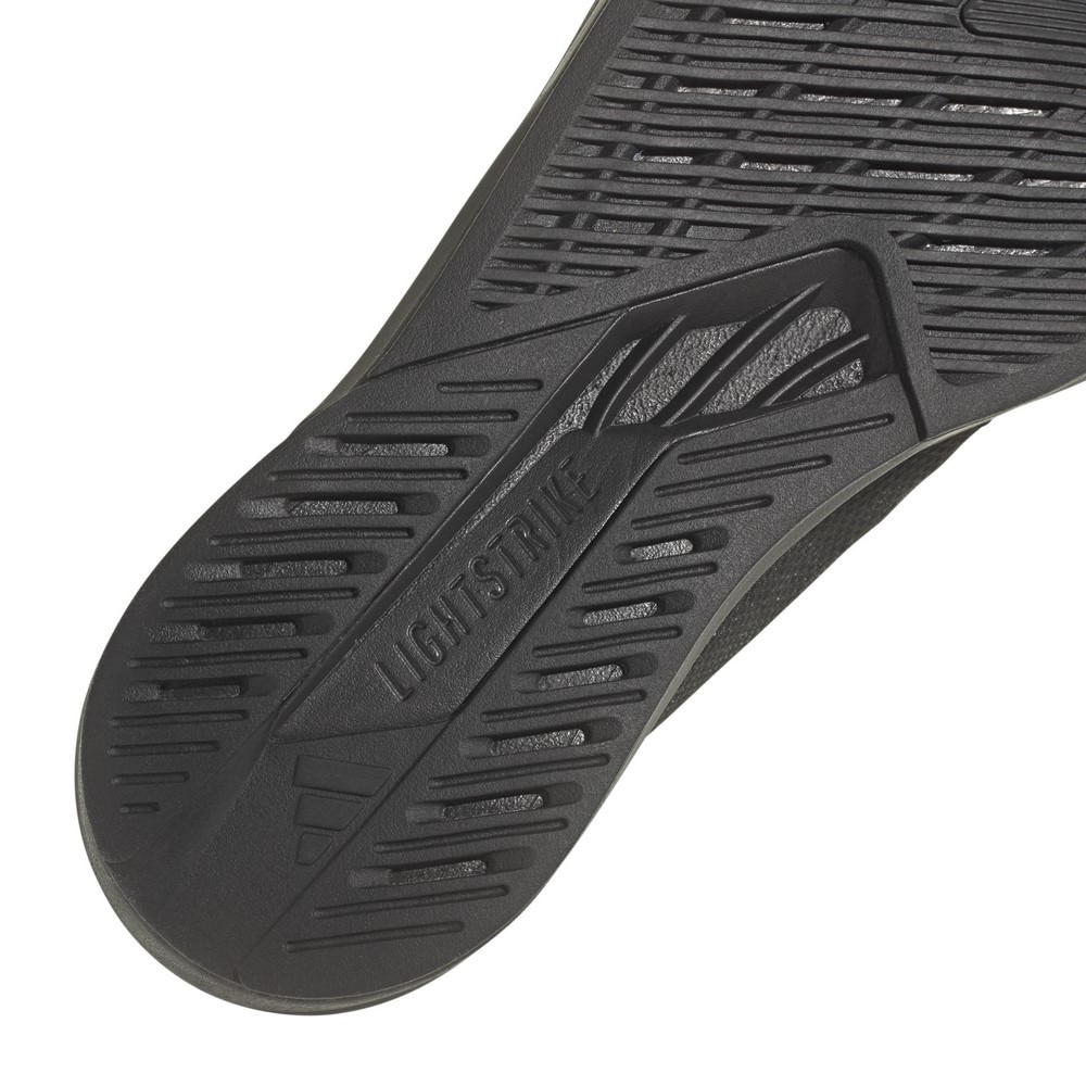アディダス（adidas）（メンズ）ランニングシューズ アディゼロ デュラモ スピード ブラック IE7267 スニーカー トレーニング 軽量 安定性 反発力 陸上 部活 
