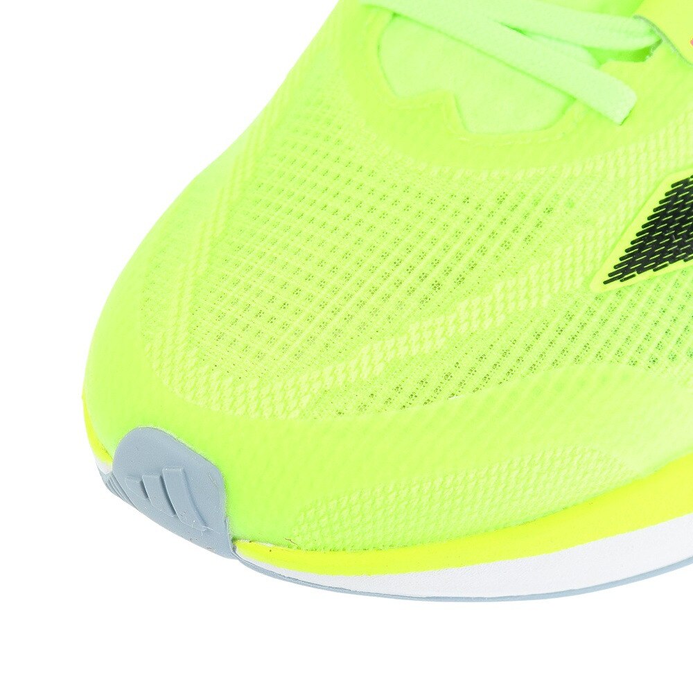 アディダス（adidas）（メンズ）ランニングシューズ アディゼロ デュラモ スピード フラッシュイエロー IF4820 スニーカー トレーニング 軽量 安定性 反発力