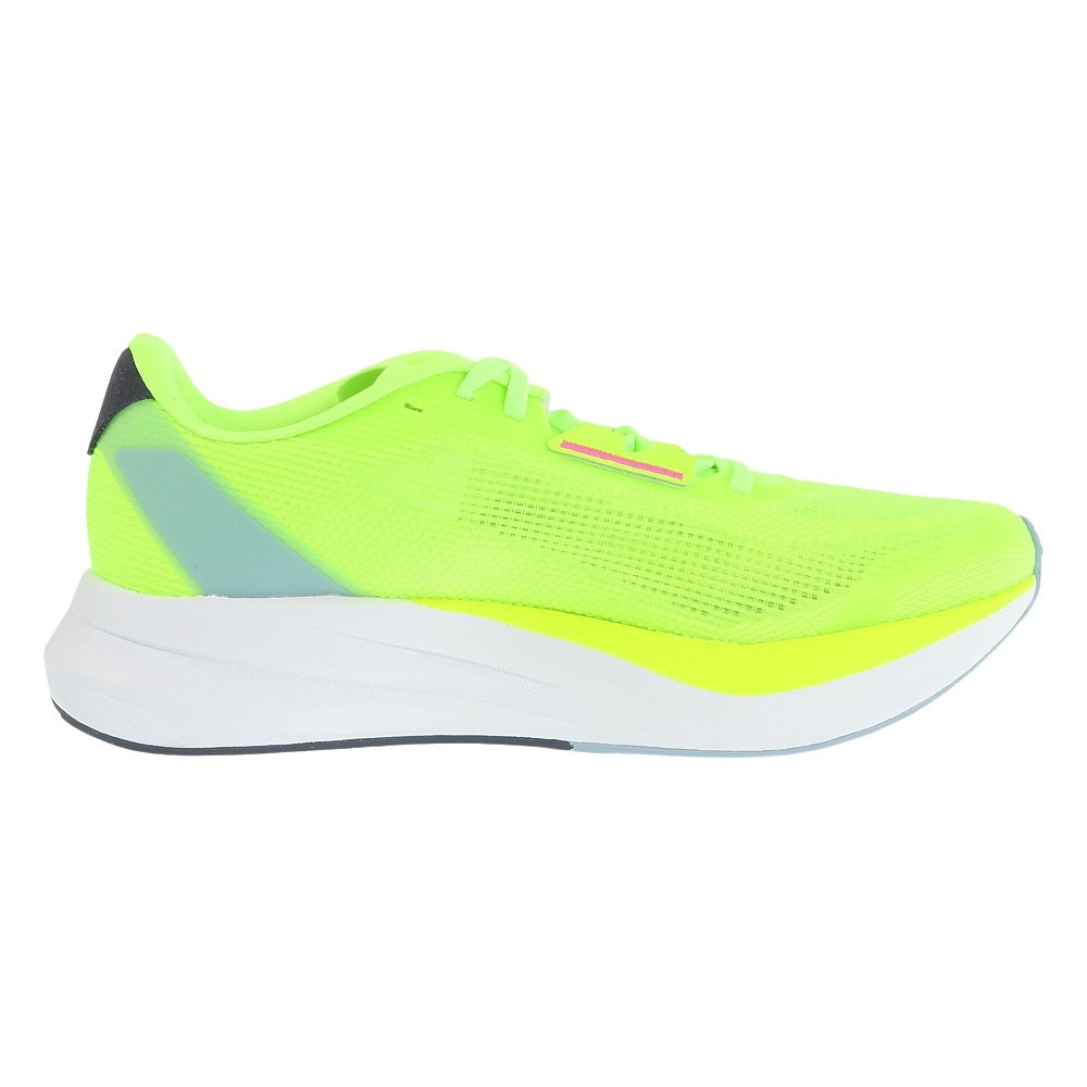 アディダス（adidas）（メンズ）ランニングシューズ アディゼロ デュラモ スピード フラッシュイエロー IF4820 スニーカー トレーニング 軽量 安定性 反発力