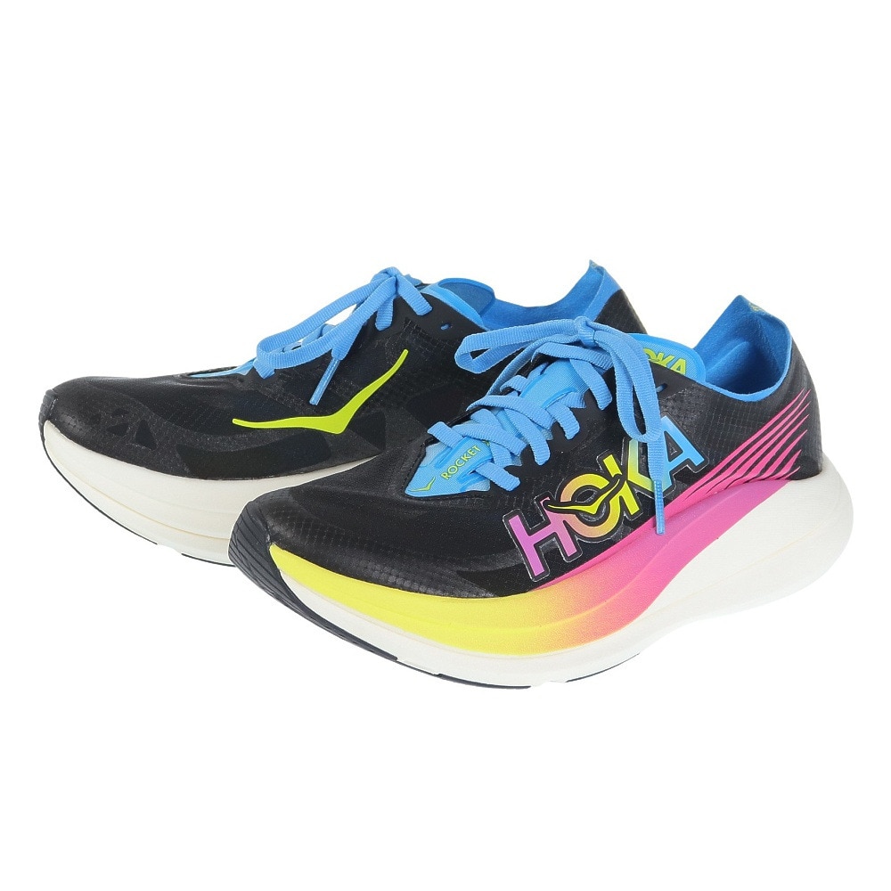 ホカ（HOKA）（メンズ）ランニングシューズ トレーニングシューズ 部活 ロケット X 2 1127927-BKML