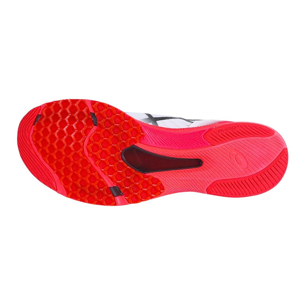 アシックス（ASICS）（メンズ）ランニングシューズ ターサー RP 3 ホワイト ピンク 1011B465.100 スニーカー レーシング トレーニング 軽量 反発性