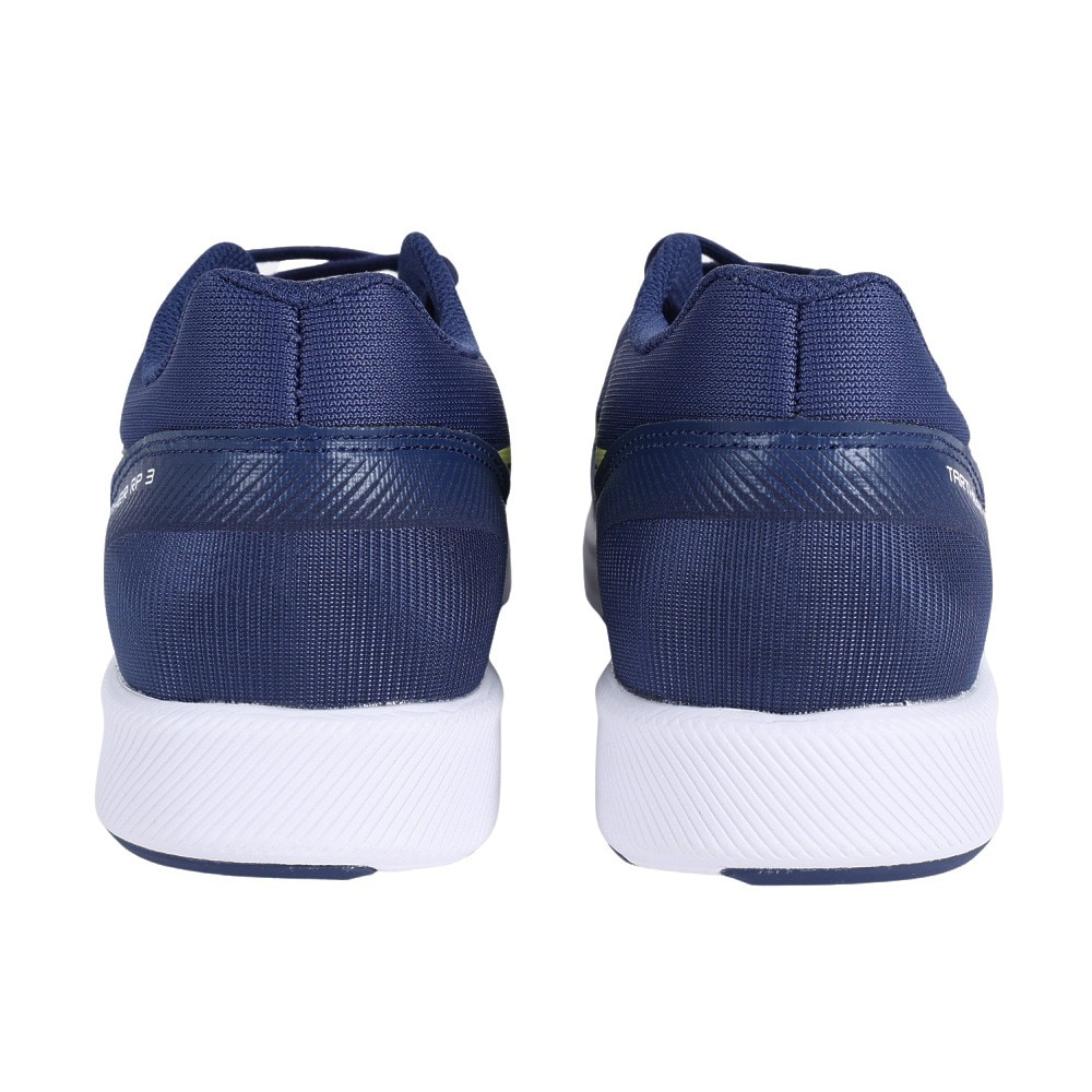 アシックス（ASICS）（メンズ）ランニングシューズ ターサー RP 3 WIDE ネイビー イエロー 1011B466.402 スニーカー レーシング トレーニング 軽量 反発性