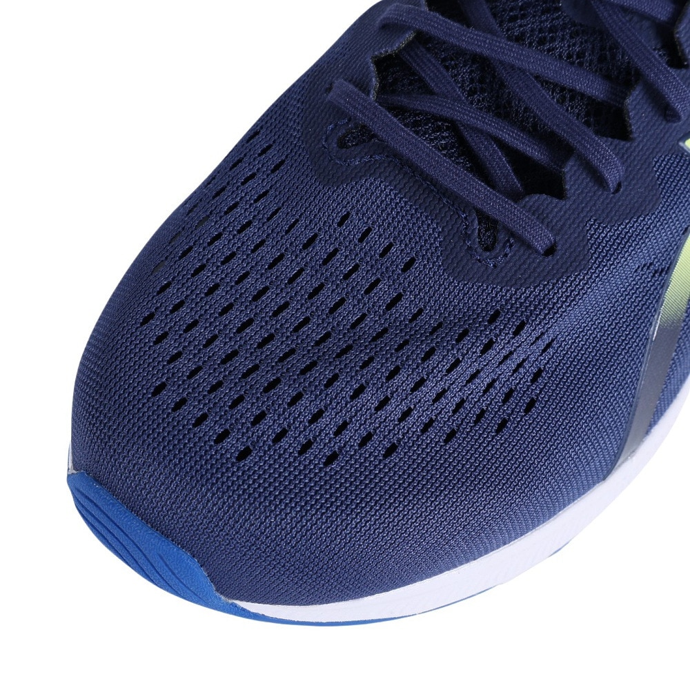 アシックス（ASICS）（メンズ）ランニングシューズ ターサー RP 3 WIDE ネイビー イエロー 1011B466.402 スニーカー レーシング トレーニング 軽量 反発性