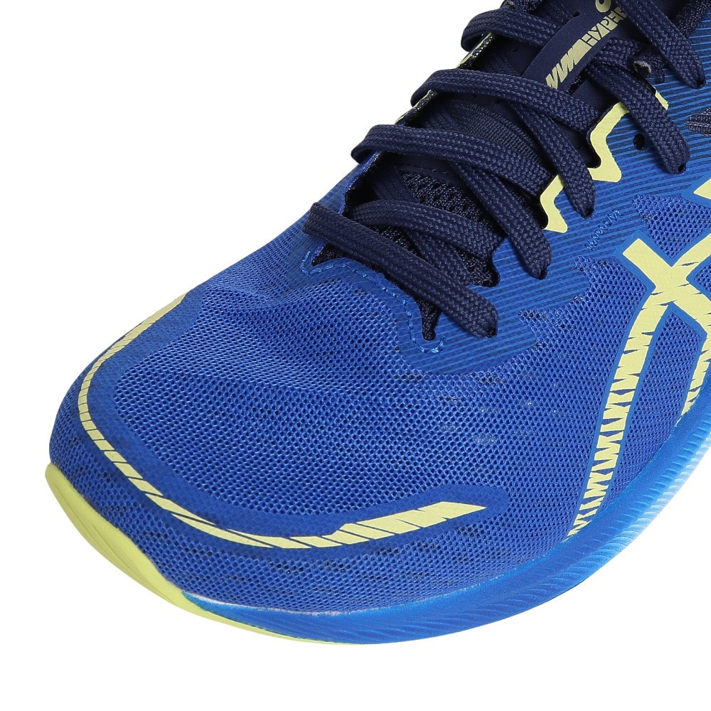 アシックス（ASICS）（メンズ）ランニングシューズ ハイパー スピード 3 ブルー イエロー 1011B701.400 スニーカー トレーニング ジョギング 通気性 