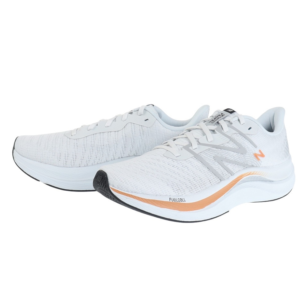 ニューバランス（new balance）（メンズ）ランニングシューズ フューエルセル プロペル v4 ライトグレー MFCPRGB4D スニーカー スポーツ ジョグ 厚底