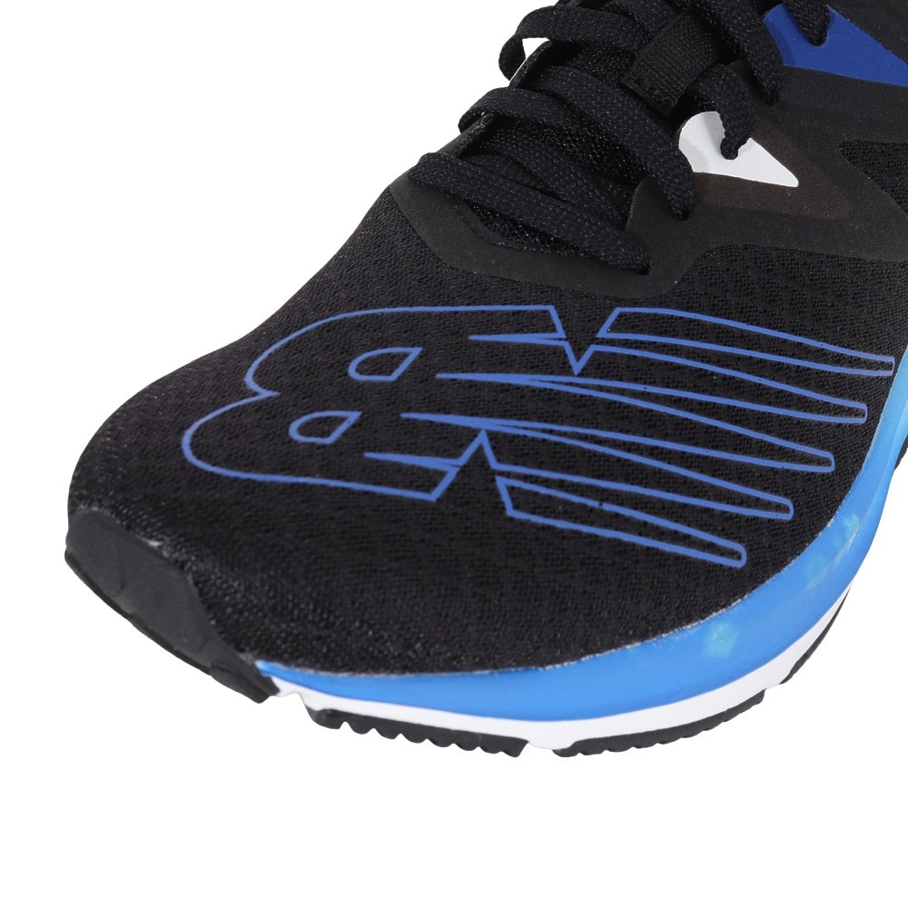 ニューバランス（new balance）（メンズ）ランニング シューズ ダイナソフト フラッシュ V6 ブラック ブルー MFLSHBJ6 D スニーカー トレーニング 軽量 耐久性