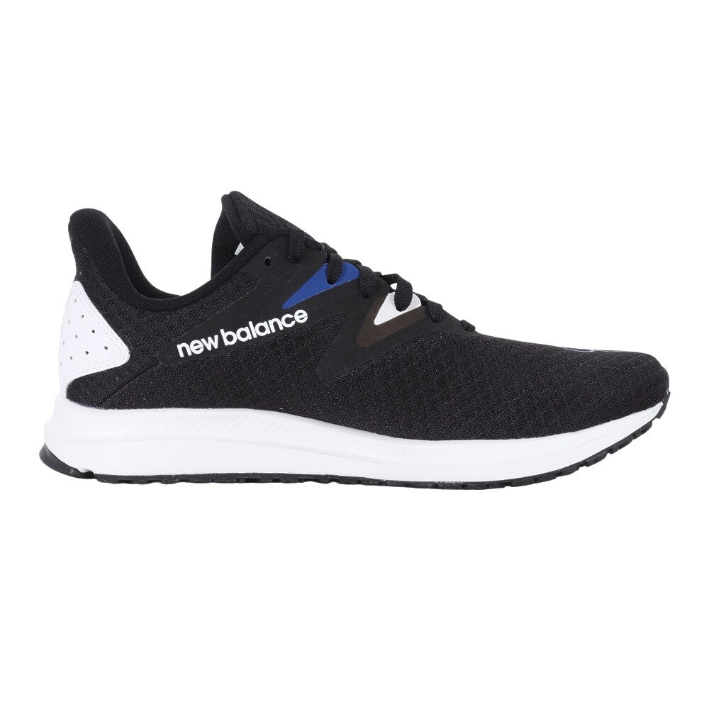 ニューバランス（new balance）（メンズ）ランニング シューズ ダイナソフト フラッシュ V6 ブラック ブルー MFLSHBJ6 D スニーカー トレーニング 軽量 耐久性