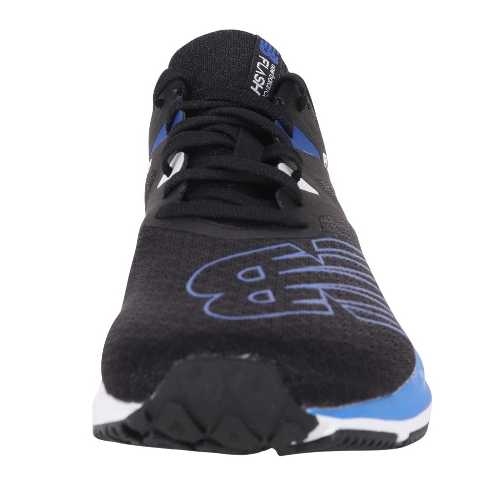 ニューバランス（new balance）（メンズ）ランニング シューズ ダイナソフト フラッシュ V6 ブラック ブルー MFLSHBJ6 D スニーカー トレーニング 軽量 耐久性