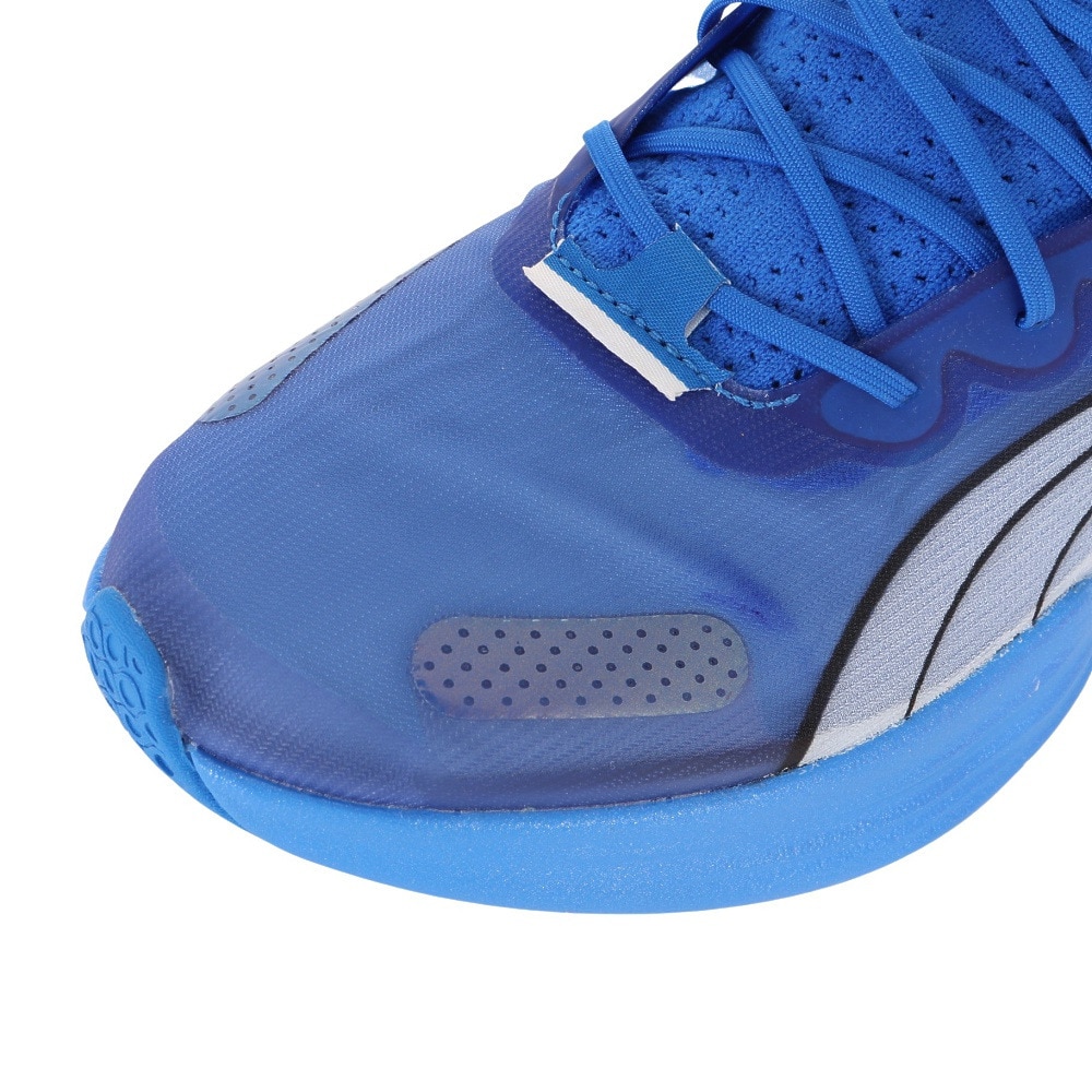 プーマ（PUMA）（メンズ）ランニングシューズ ファストアール ニトロエリート ブルー レッド 19533608 スニーカー マラソン クッション性 軽量 反発性
