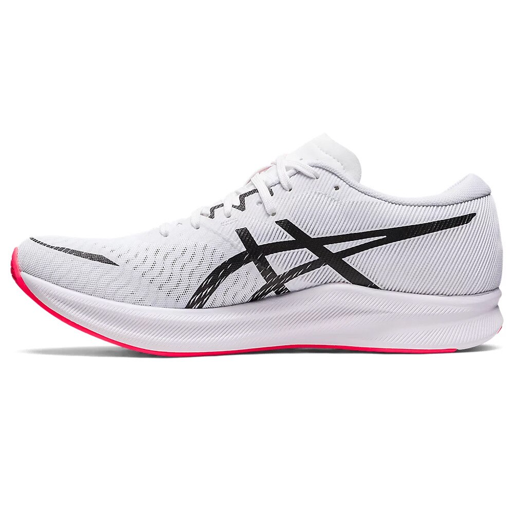 アシックス（ASICS）（メンズ）ランニングシューズ ハイパー スピード 3 WIDE ホワイト ブラック 1011B702.100 スニーカー トレーニング ジョギング 通気性 