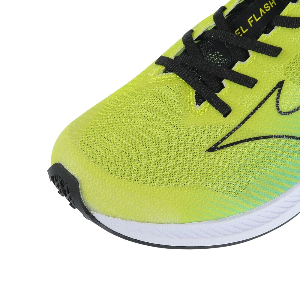 ミズノ（MIZUNO）（メンズ、レディース）ランニングシューズ デュエルフラッシュ イエロー ブラック U1GD236001 スニーカー 軽量 レーシング トラックレース