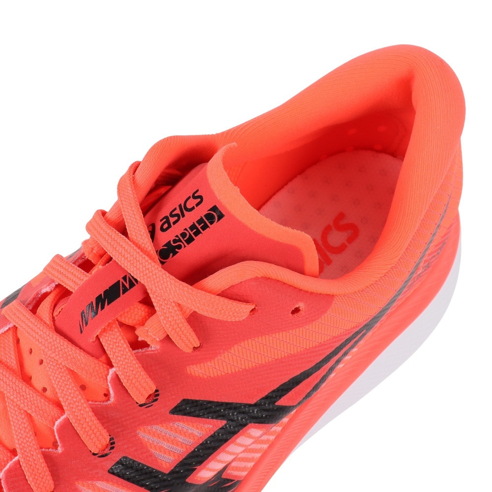 アシックス（ASICS）（メンズ）ランニングシューズ マジックスピード3 フラッシュオレンジ 1011B703.600 スニーカー トレーニング 部活 クッション性 反発性