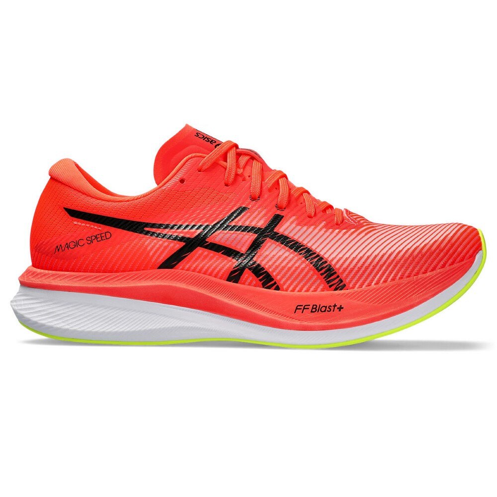 アシックス（ASICS）（メンズ）ランニングシューズ  マジックスピード3WIDE レッド 1011B704.600 スニーカートレーニング スポーツ 部活 クッション