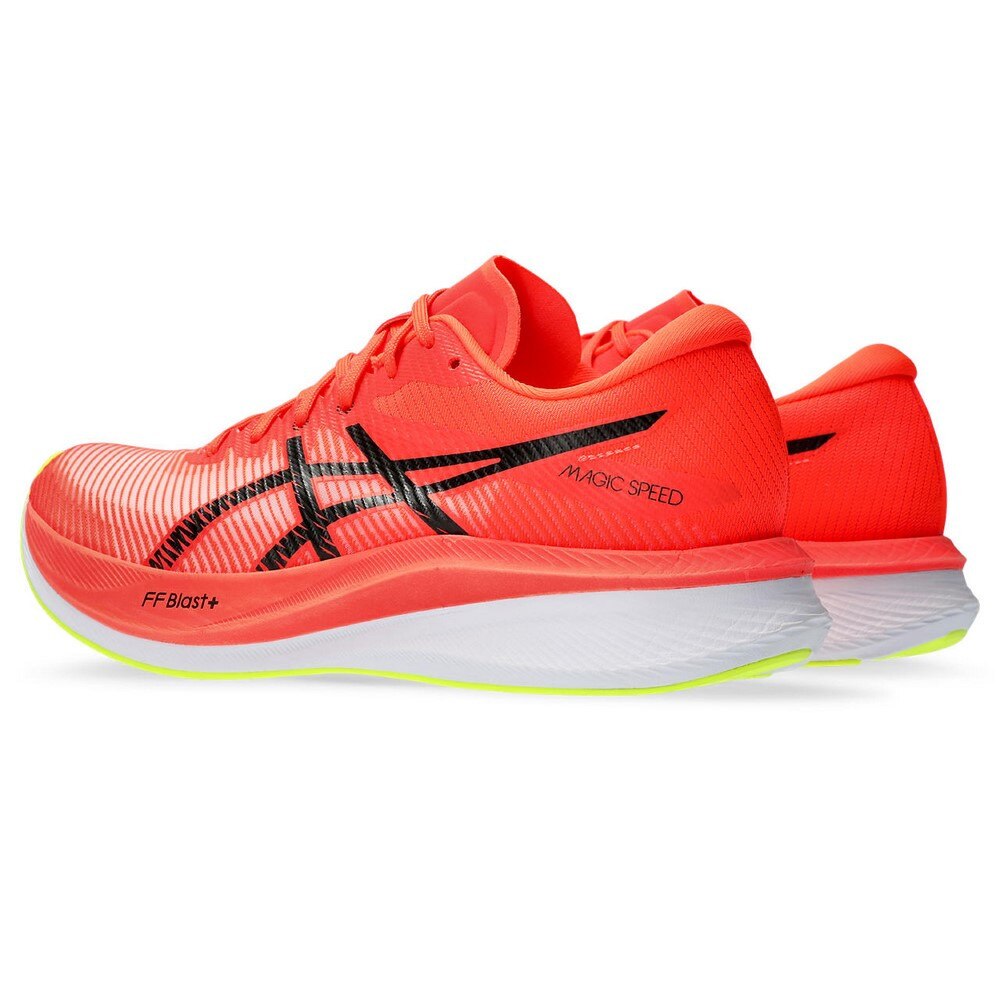 アシックス（ASICS）（メンズ）ランニングシューズ  マジックスピード3WIDE レッド 1011B704.600 スニーカートレーニング スポーツ 部活 クッション