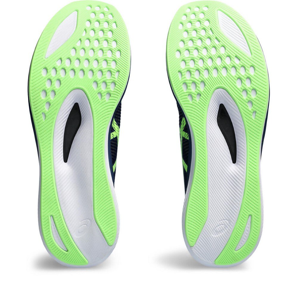 アシックス（ASICS）（メンズ）ランニングシューズ マジックスピード3 ブルー グリーン 1011B703.401 スニーカー トレーニング スポーツ 部活 