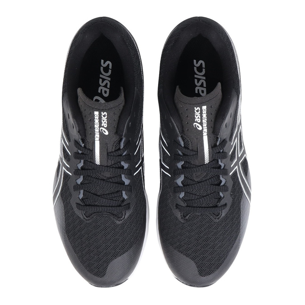 アシックス（ASICS）（メンズ）ランニングシューズ ライトレーサー5ワイド ブラック ホワイト 1011B902.001 スニーカー トレーニング 部活