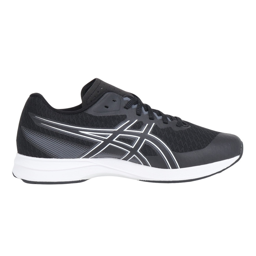 アシックス（ASICS）（メンズ）ランニングシューズ ライトレーサー5ワイド ブラック ホワイト 1011B902.001 スニーカー トレーニング 部活