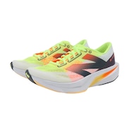 ニューバランス（new balance）（メンズ）ランニングシューズ 部活 FuelCell Rebel v4 LL4 MFCXLL4 D フューエルセル レベル v4 軽量 反発 ホワイト ライム