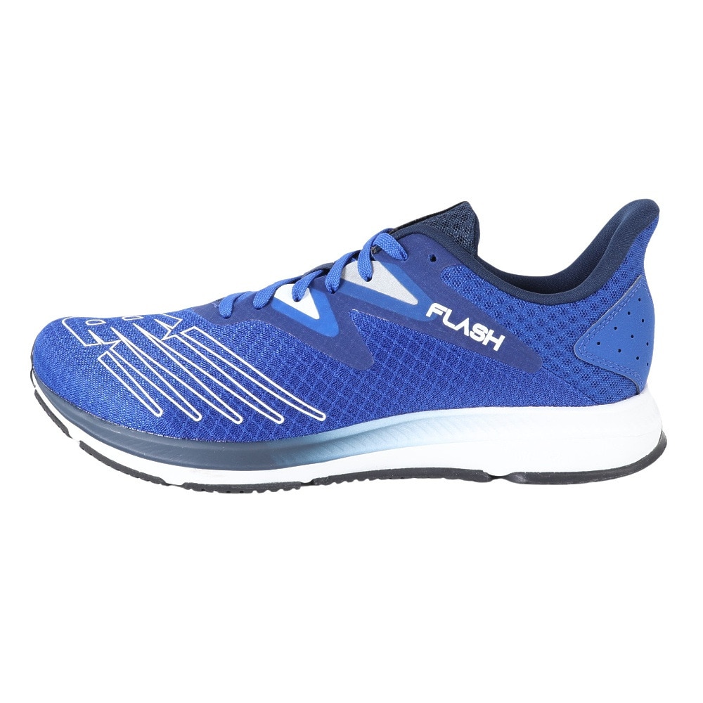 ニューバランス（new balance）（メンズ）ランニングシューズ ダイナソフトフラッシュv6 ブルー MFLSHBG6D スニーカー トレーニング 部活 軽量 耐久性